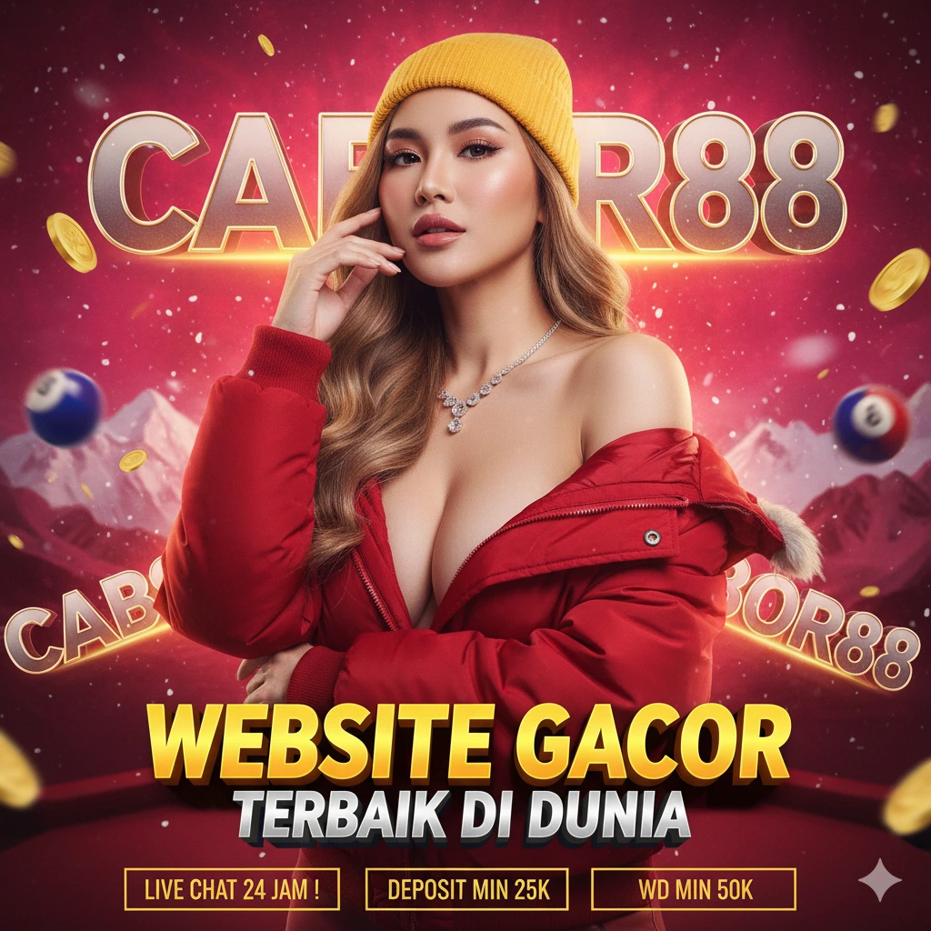 Banner website cabor88 landing page model gacor