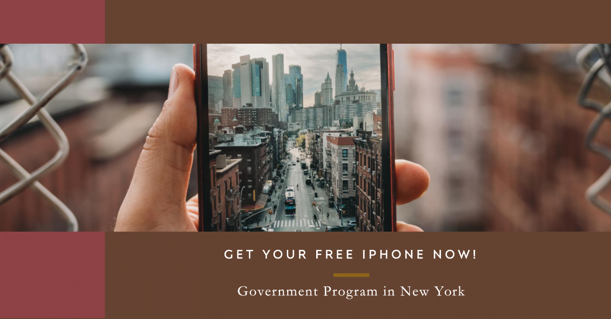 Free Government iPhone Program How to Get One in New York
