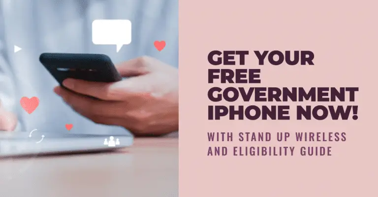 Get a Free Government iPhone with Stand Up Wireless